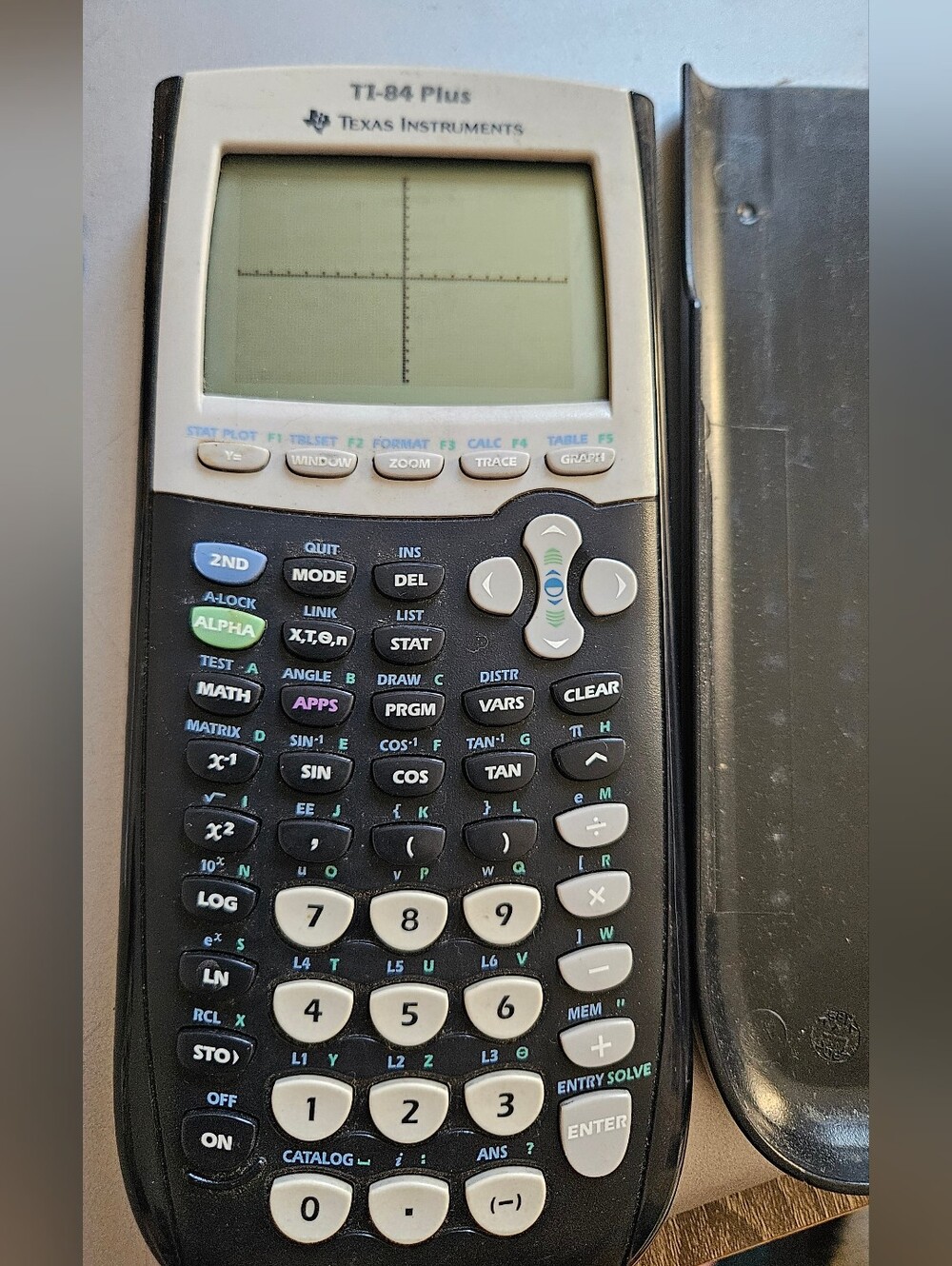 Texas Instruments - TI-84 Plus Graphing Calculator - Blue